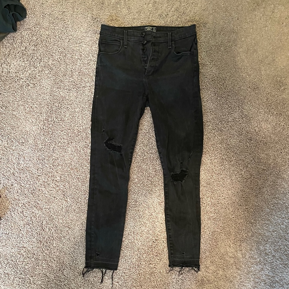 A&F Simone high rise ankle